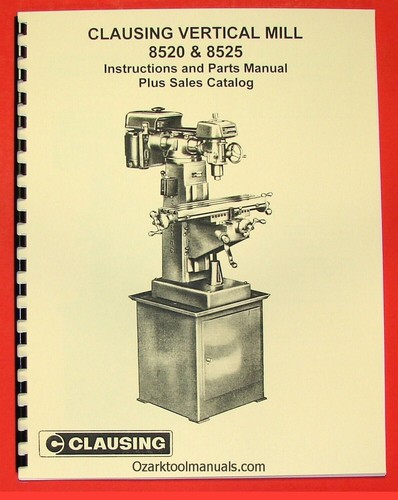 Clausing 8520 8525 vertical - clausing,